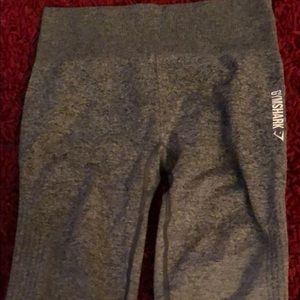 Grey gymshark seamless leggings
